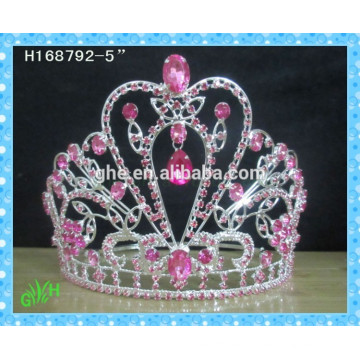 Venta al por mayor La última corona de la tiara de la joyería, tiara de la boda tiara de oro de la corona